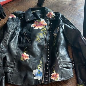 Pleather jacket